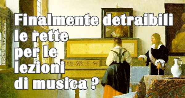 Detraibilità lezioni di Musica