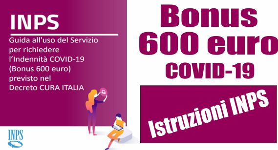 600 euro BONUS Covid-19